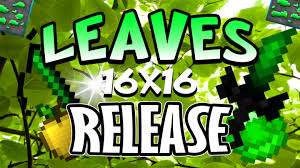 Leaves  16x by GalaxyToggled & GamerFaizYT on PvPRP